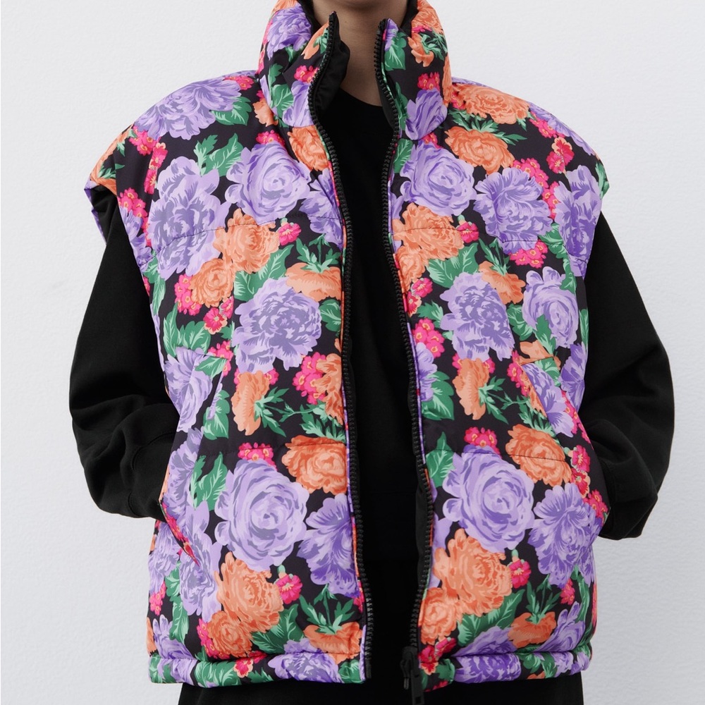 ZARA‎ REVERSIBLE WATER REPELLENT VEST